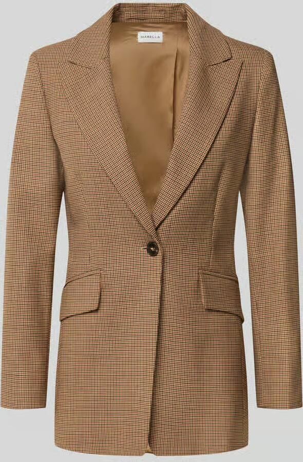Marella Blazer met reverskraag en klepzakken model 'GAMBERO'