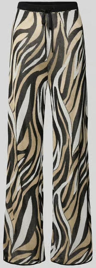 Marella Broek van viscose in allover-look - Foto 2