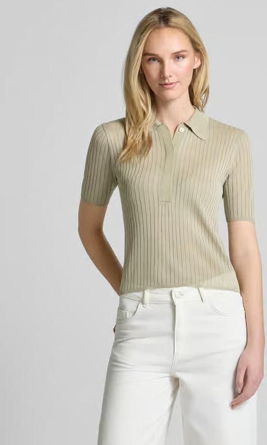 Marella Gebreid shirt met structuurmotief model 'TORBOLE' - Foto 2