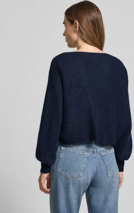 Marella Gebreide pullover van alpacamix met wol Model 'FARADAY'