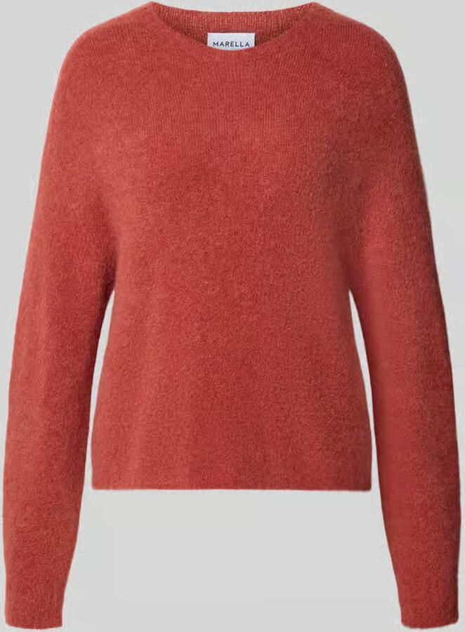Marella Gebreide pullover van alpacamix model 'GIUNCO'