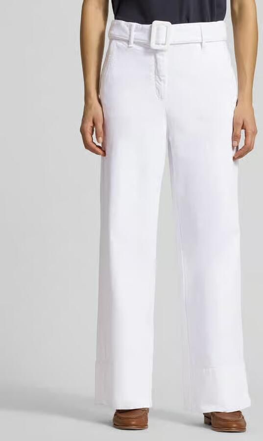 Marella Jeans met stoffen riem - Foto 3
