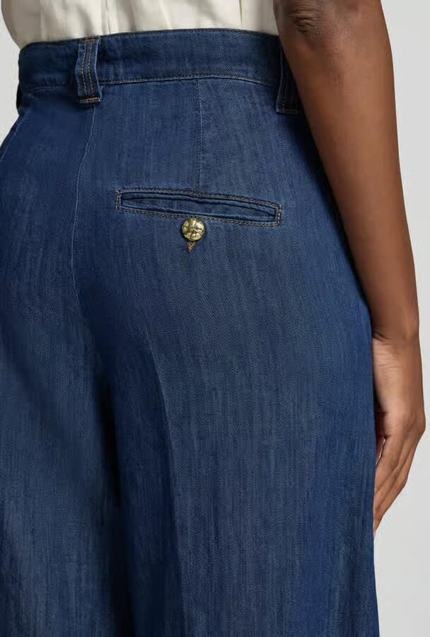 Marella jeans met wijde benen en achterzak - Foto 2