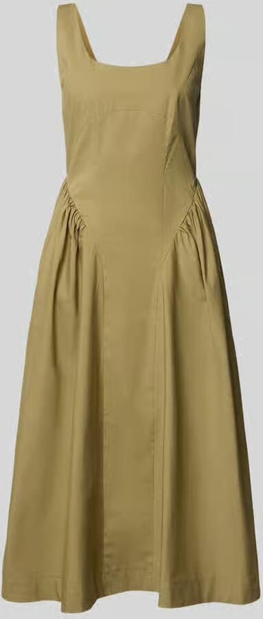 Marella midi-jurk met diepe ronde hals model 'MLLENFASI' - Foto 2