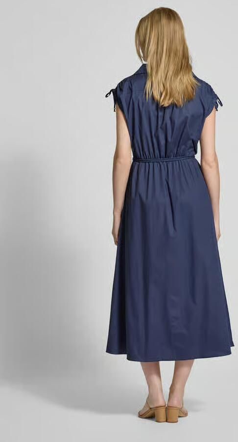 Marella Midi-jurk met strikceintuur model 'RIVERA'