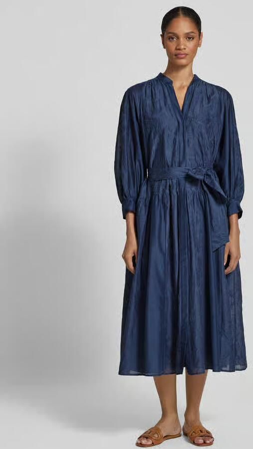 Marella Midi-jurk met strikceintuur model 'SETOLA' - Foto 3
