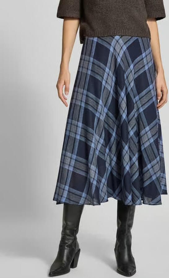 Marella Midirok van viscosemix met scheerwol - Foto 2