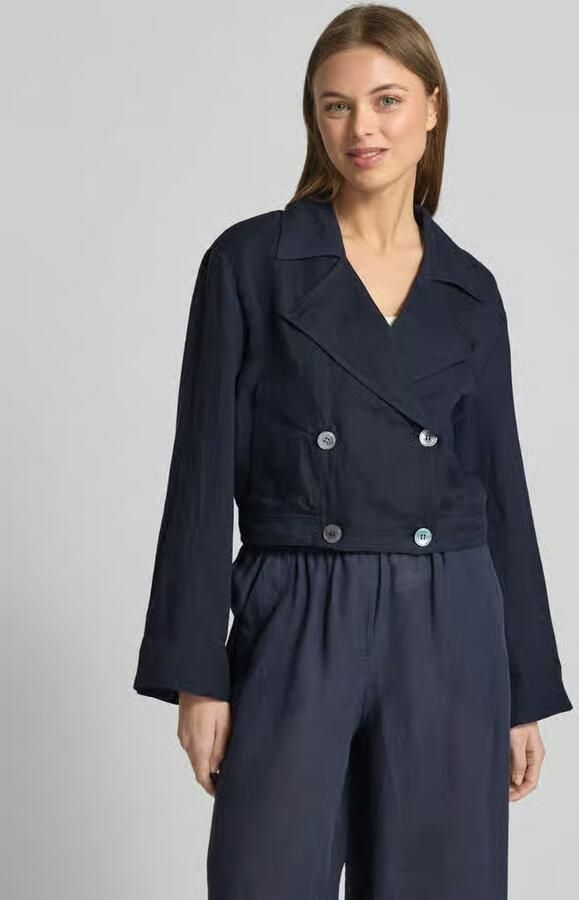 Marella Regular fit blazer van linnen model 'FLAVIO' - Foto 3