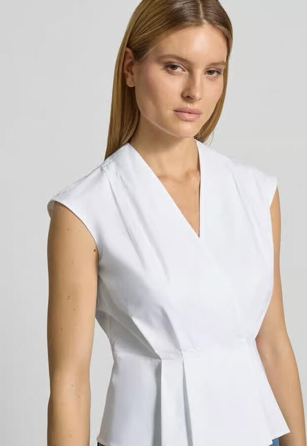 Marella regular fit blouse met plooien model 'Bazar'