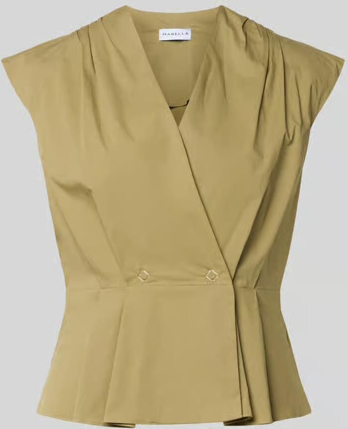 Marella regular fit blouse met plooien model 'Bazar' - Foto 2