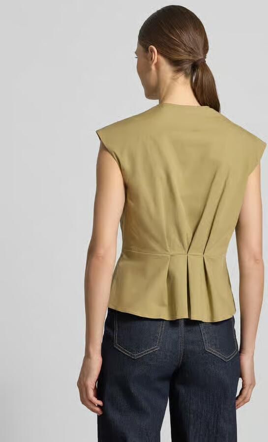 Marella regular fit blouse met plooien model 'Bazar'