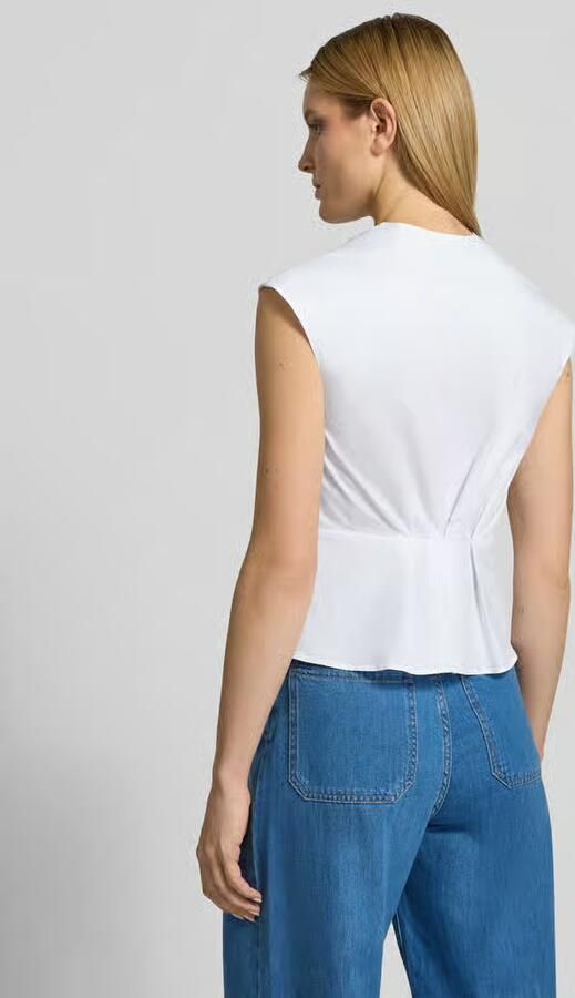 Marella regular fit blouse met plooien model 'Bazar' - Foto 3
