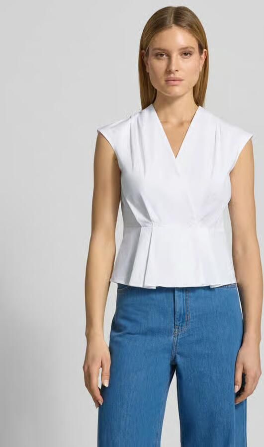 Marella regular fit blouse met plooien model 'Bazar' - Foto 2