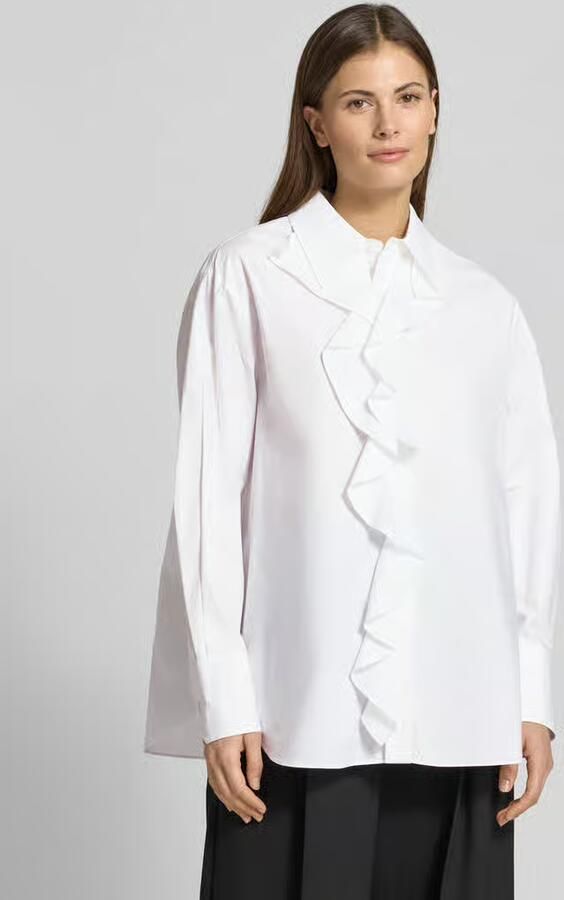 Marella Regular fit blouse met volants model 'FALESIA' - Foto 4