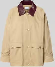 Marella Relaxed fit jack van zuivere lamswol model 'Ditto'