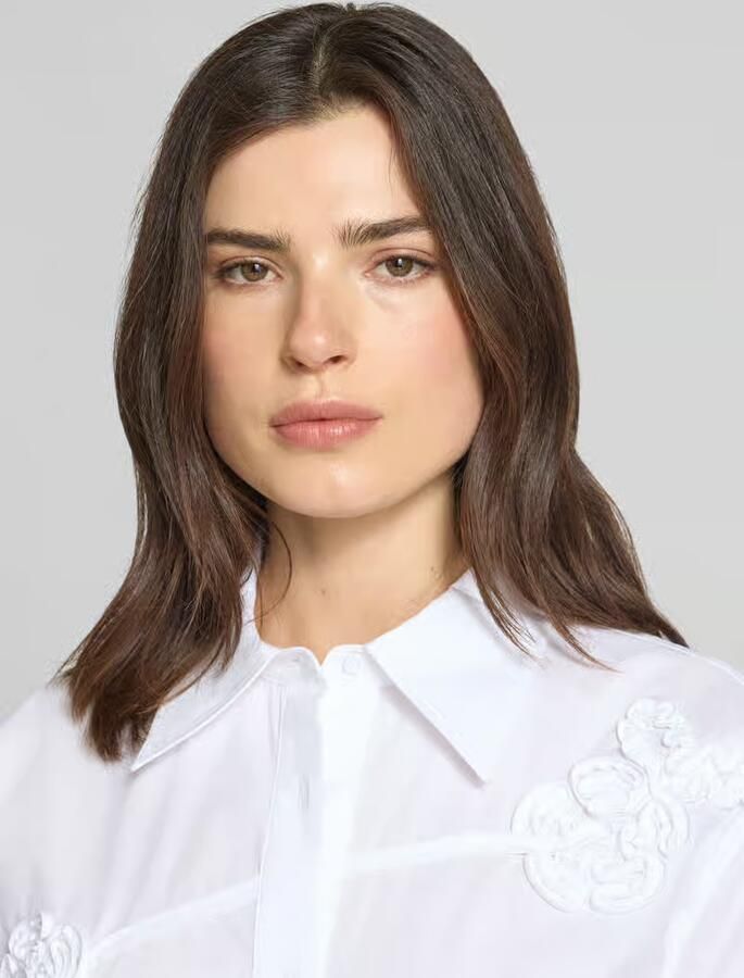Marella relaxed fit overhemdblouse van puur katoen model 'MILLCOMUNE'