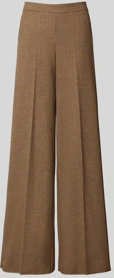 Marella relaxed fit stoffen broek met scheerwol model 'GHINEA'