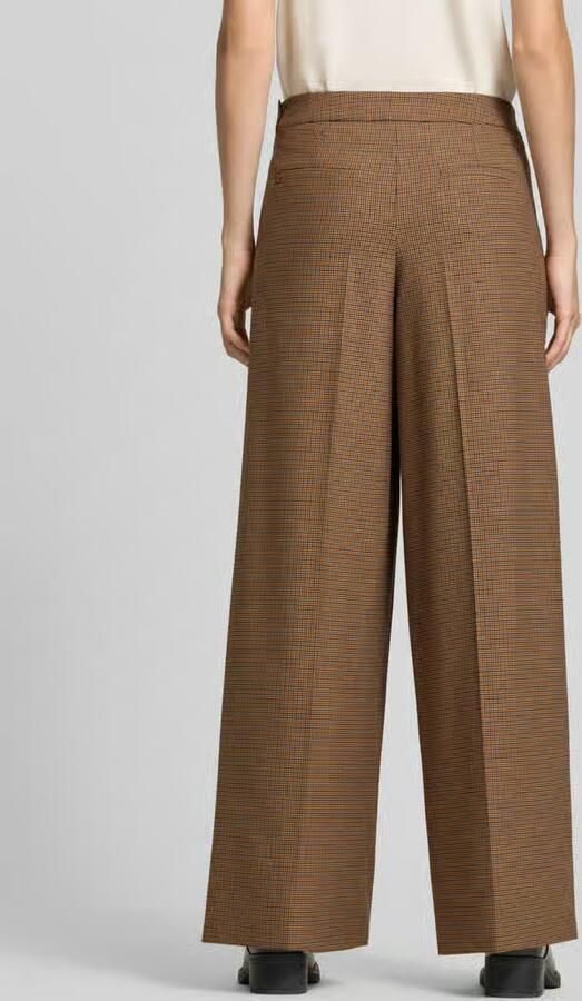 Marella relaxed fit stoffen broek met scheerwol model 'GHINEA' - Foto 3