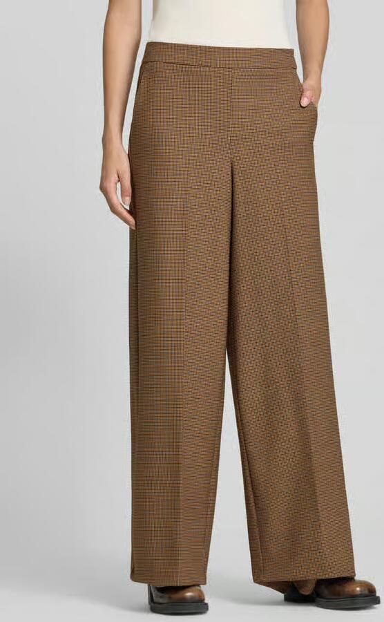 Marella relaxed fit stoffen broek met scheerwol model 'GHINEA' - Foto 2