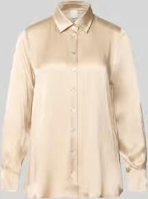 Marella Satinblouse met zijde-aandeel model 'ALFIO'