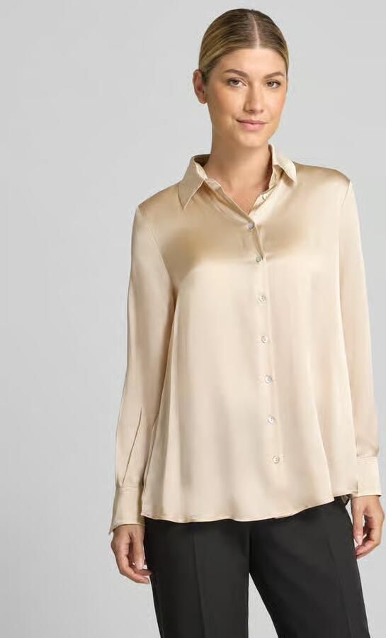 Marella Satinblouse met zijde-aandeel model 'ALFIO' - Foto 2