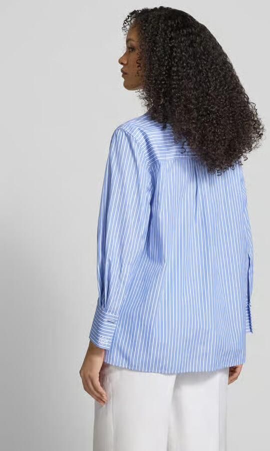 Marella Slim fit blouse met Strikceintuur Model 'STABARIN' - Foto 3