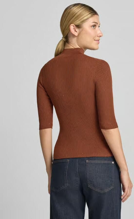 Marella Slim Fit pullover met opstaande kraag model 'GALLO' - Foto 2