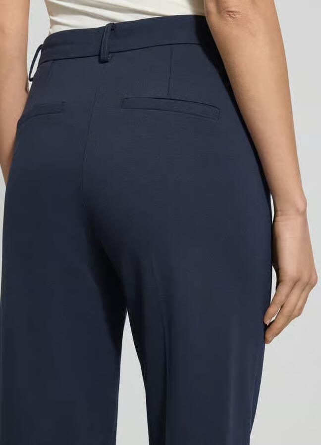 Marella Stoffen broek met achterzakken model 'SCLARINO'