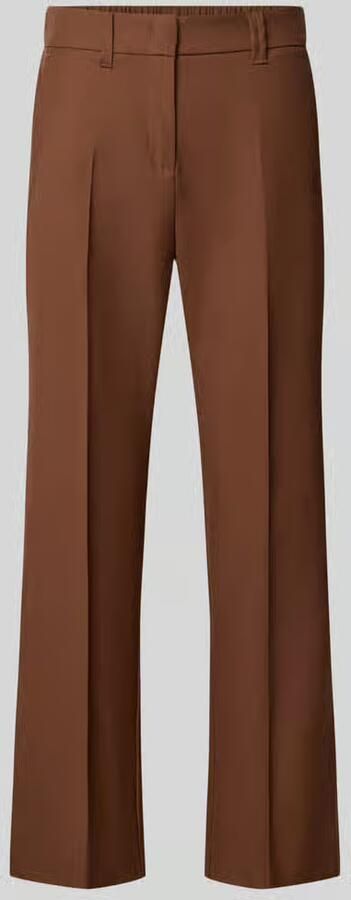 Marella straight fit broek van pure scheerwol model 'Luggioso'