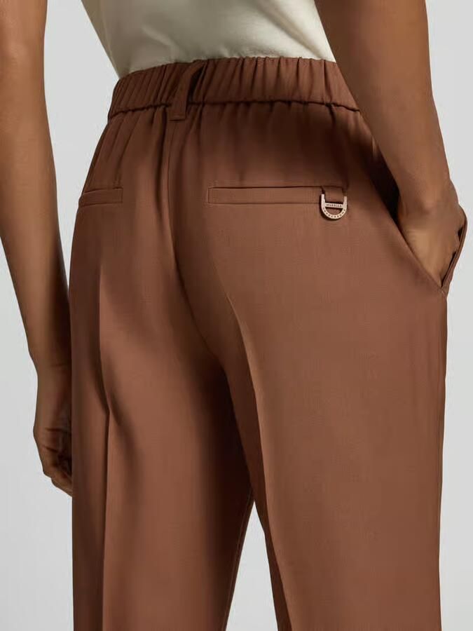 Marella straight fit broek van pure scheerwol model 'Luggioso' - Foto 2
