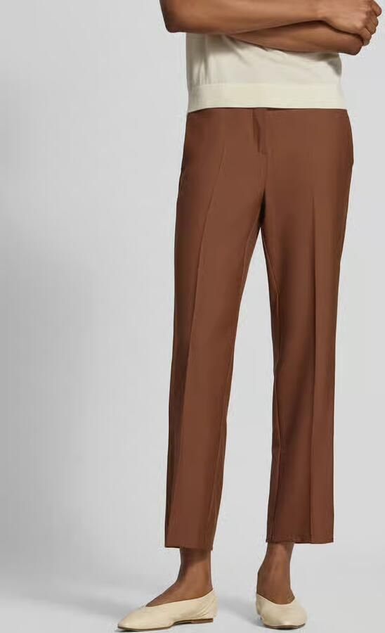 Marella straight fit broek van pure scheerwol model 'Luggioso' - Foto 3