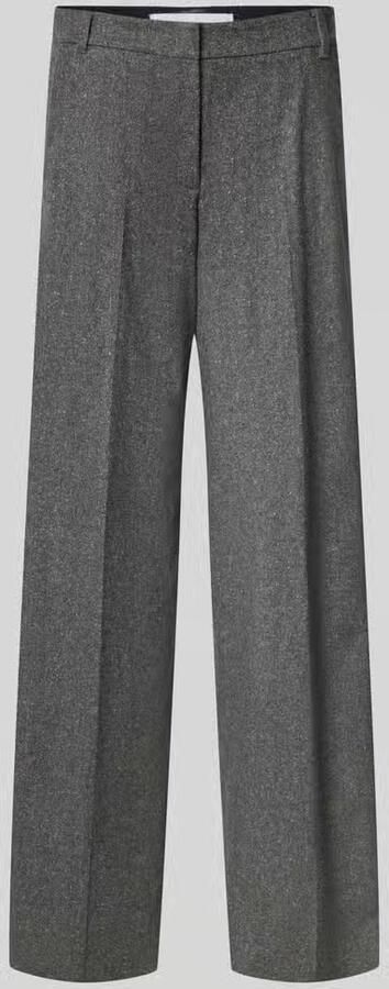 Marella straight fit broek van scheerwolmix met zijdegehalte - Foto 3