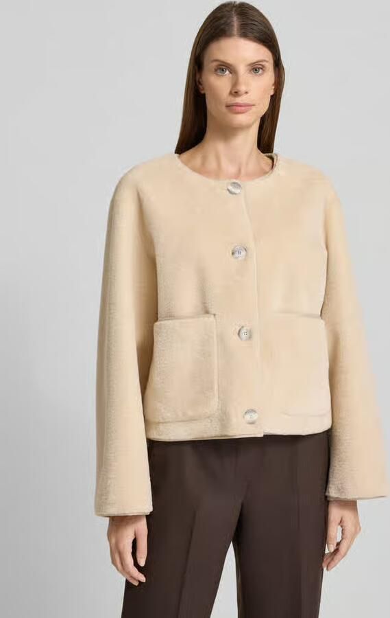 Marella Teddyjack met ronde hals Model 'CECIL' - Foto 2