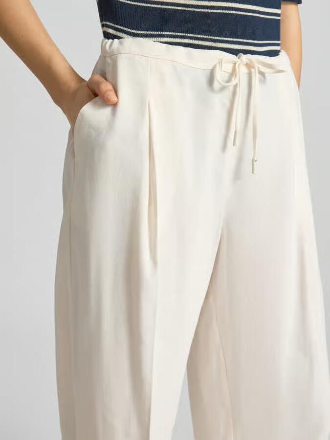 Marella Wide Leg broek van viscosemix model 'MALLORO'