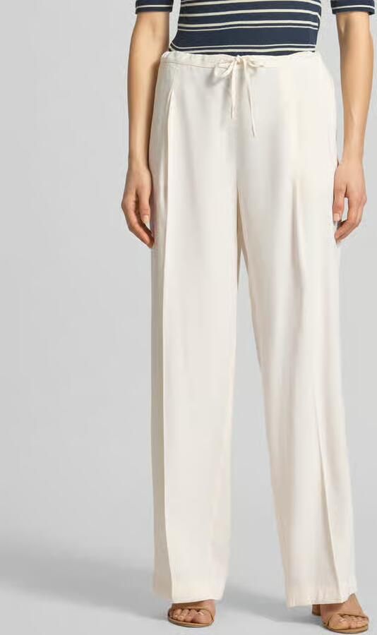 Marella Wide Leg broek van viscosemix model 'MALLORO' - Foto 3