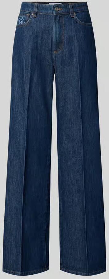 Marella Wide leg jeans van puur katoen