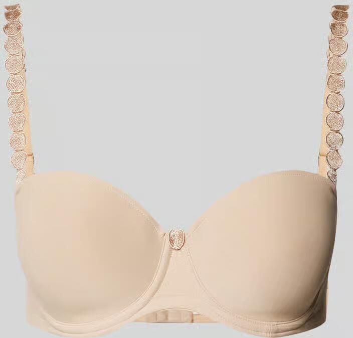 Marie Jo voorgevormde strapless beugelbh Tom beige - Foto 3