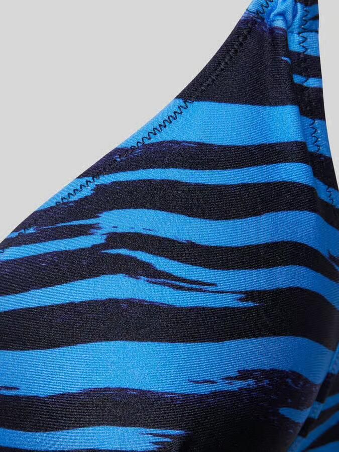 Marie Jo voorgevormde beugel bikinitop Marva blauw zwart - Foto 2