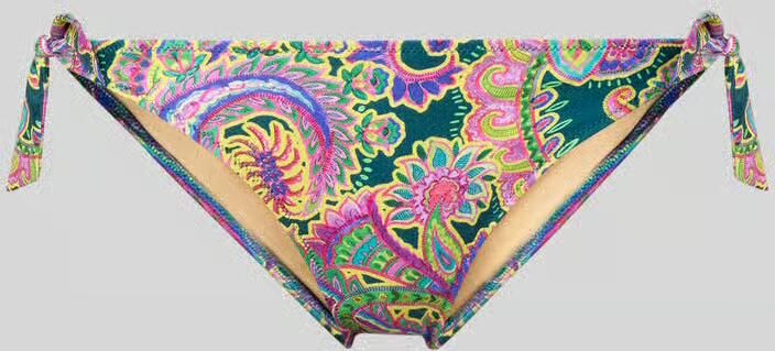 MARIE JO slim fit bikinibroekje met allover paisleyprint model 'Lise' - Foto 2