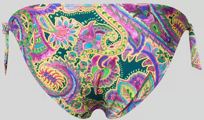 MARIE JO slim fit bikinibroekje met allover paisleyprint model 'Lise' - Foto 2