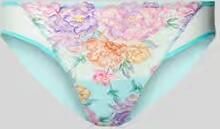 MARIE JO slim fit slip met all-over bloemenmotief stitching model 'Lisbeth'