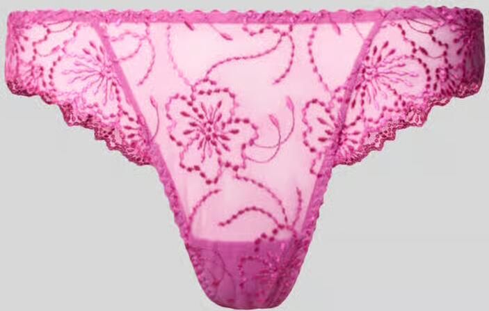 MARIE JO Slim fit string in semitransparant design model 'Jane' - Foto 5