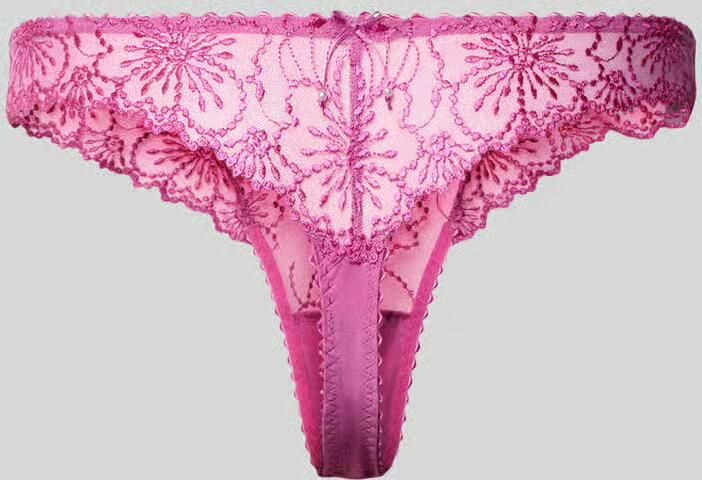 MARIE JO Slim fit string in semitransparant design model 'Jane' - Foto 5