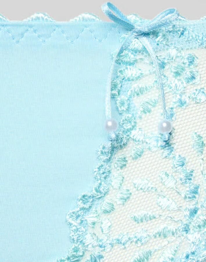 MARIE JO Slip met kant en strikdetails model 'Jane Rio' - Foto 4