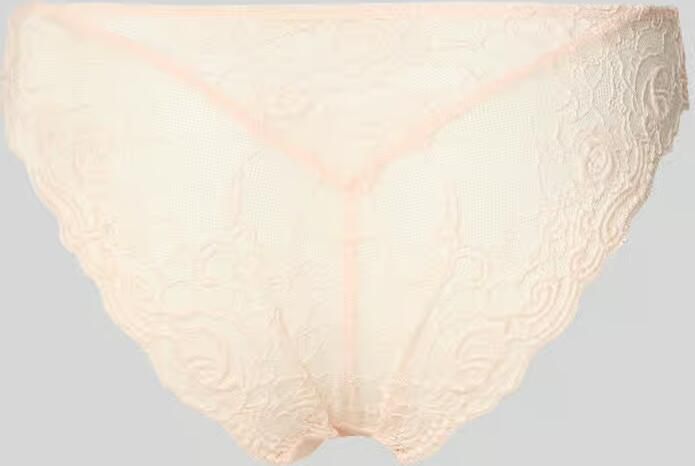 MARIE JO Slip met semi-transparante garnering model 'Cyrile' - Foto 4