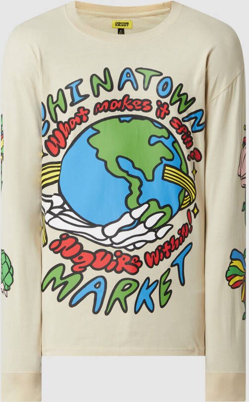 MARKET Longsleeve met logoprint
