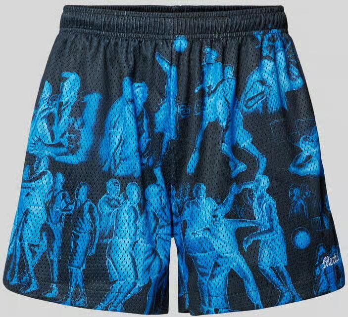 MARKET Sweatshorts met all-over motief model 'MALICE' - Foto 2