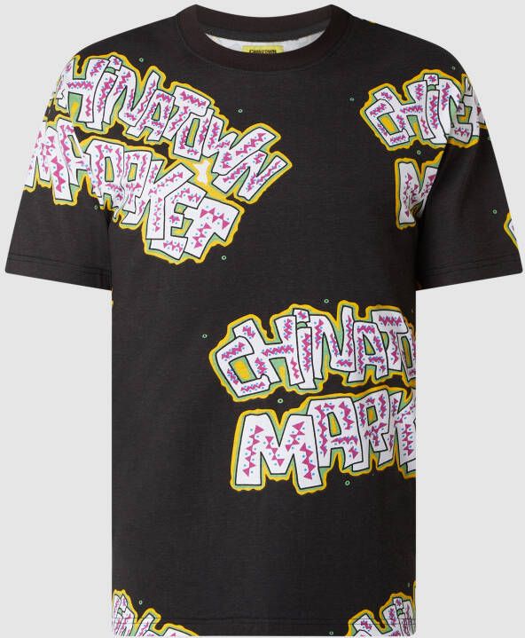MARKET T-shirt met logomotief