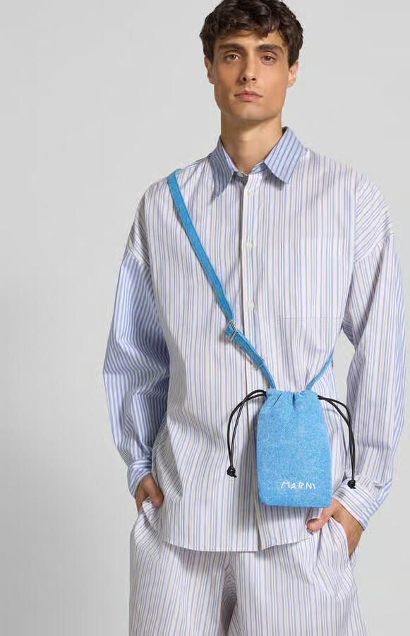 Marni Crossbodytas met labelstitching - Foto 2