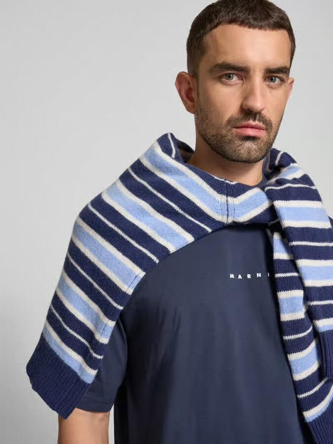 Marni Oversized T-shirt met labelprint